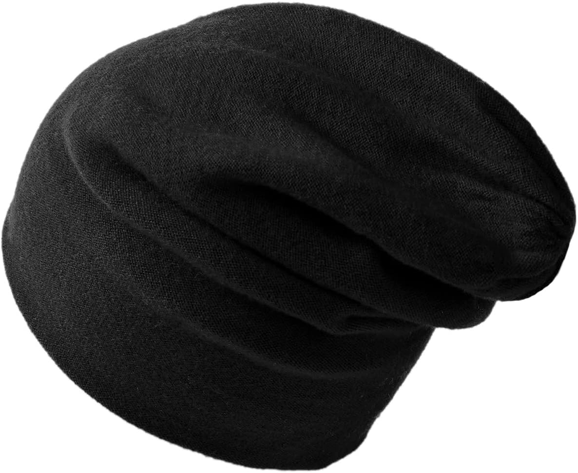 100% Merino Wool Beanie Hat for Women and Men with ft Bag, Double-Layered Wool Hat, Knitted Ski Cap for Winter - Image 2